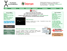 Tablet Screenshot of intercam.it